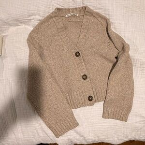 Abercrombie Button-Up Sweater